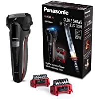 Panasonic ES-LL41-K503 Afeitadora- Recortadora y Perfilador Todo en Uno- Wet&amp-Dry- 3 Cuchillas- Accesorio TRIMMER- Modo…